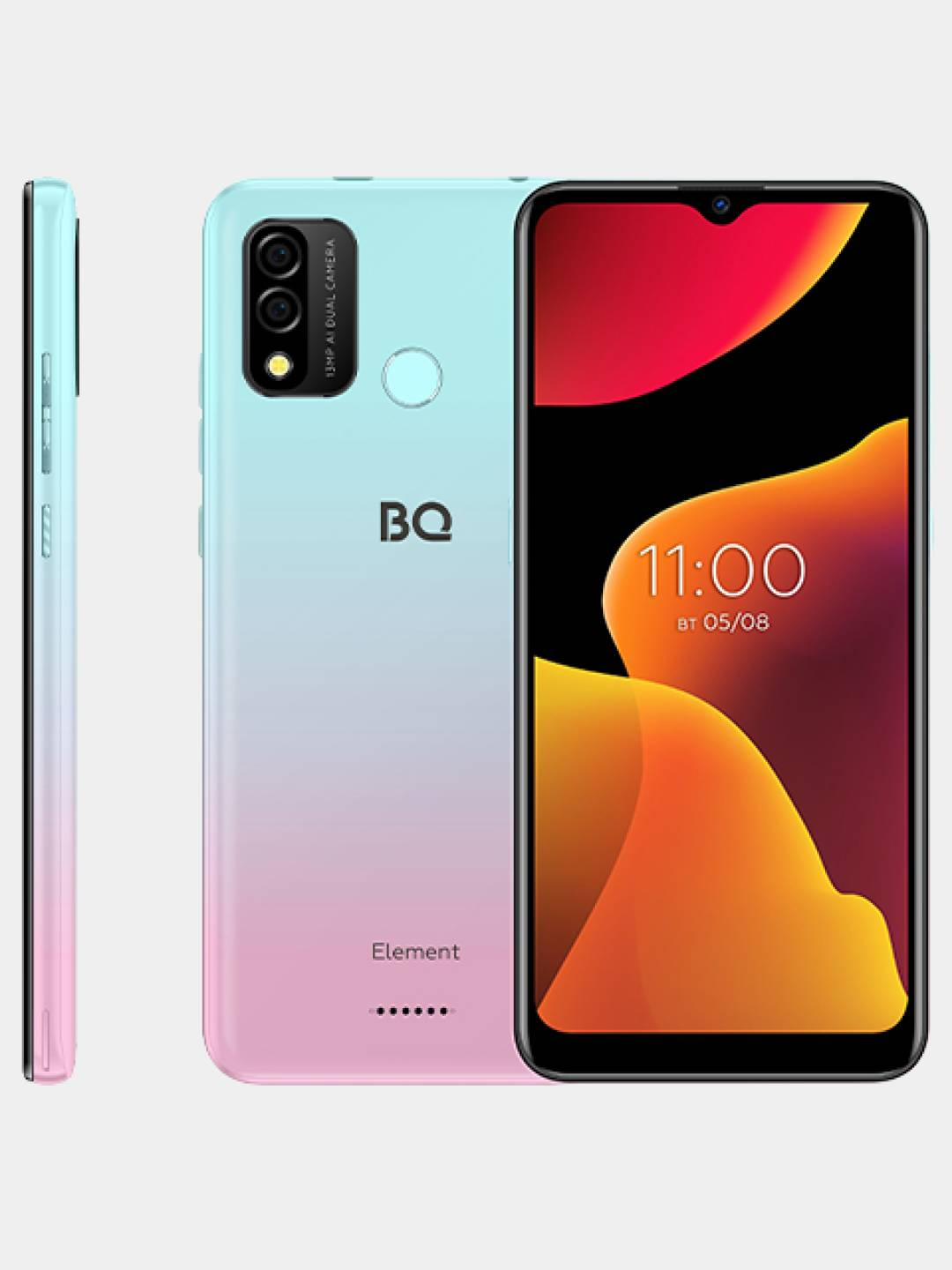 Смартфон BQ 6645L Element, 8-ядерный, 4000 мАч, IPS-экран купить по цене  6490 ₽ в интернет-магазине Магнит Маркет