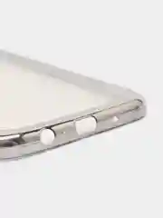 Серебряный чехол для Samsung J7 2017