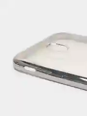 Серебряный чехол для Samsung J7 2017