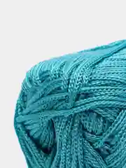 Бирюзовый пряжа YarnArt Macrame, шнур полиэфирный для вязания и макраме, полиэстер, 90 г, 130 м, 2мм