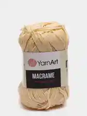 Коралловый меланж пряжа YarnArt Macrame, шнур полиэфирный для вязания и макраме, полиэстер, 90 г, 130 м, 2мм