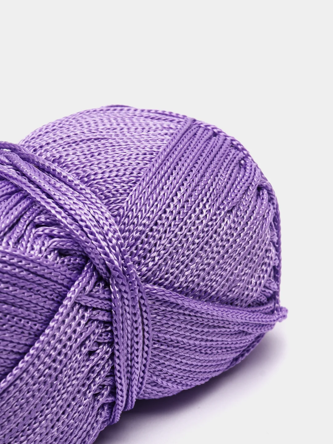 Фиолетовый пряжа YarnArt Macrame, шнур полиэфирный для вязания и макраме, полиэстер, 90 г, 130 м, 2мм