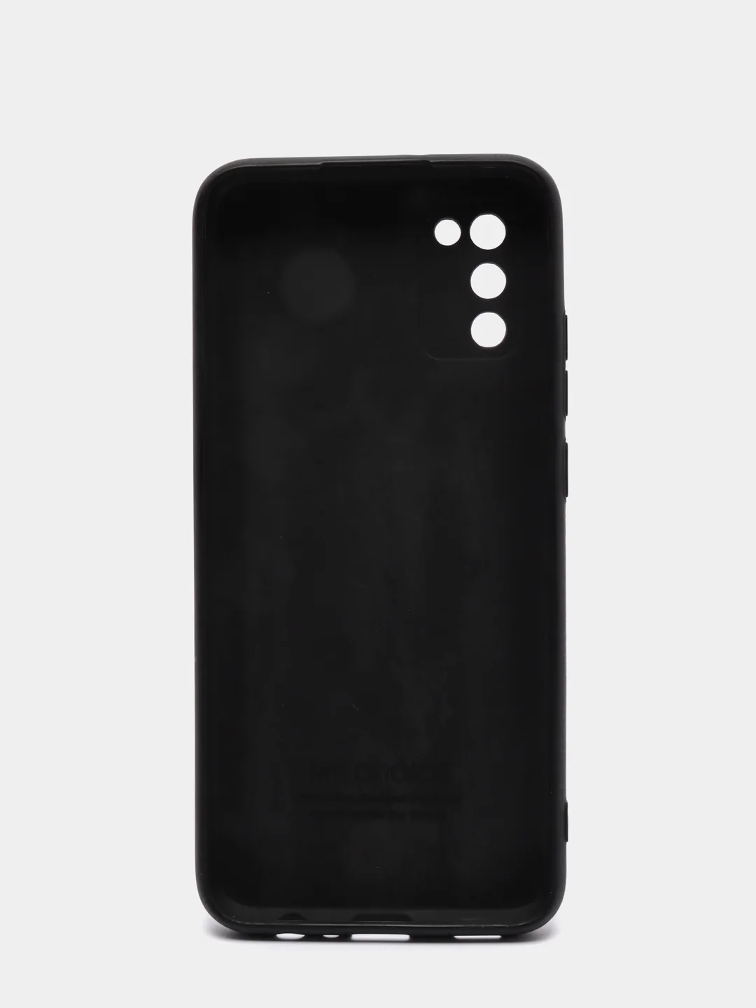 Черный чехол для Samsung A02s, M02s с защитой камеры, раздвижное окно