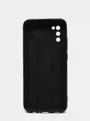 Черный чехол для Samsung A02s, M02s с защитой камеры, раздвижное окно