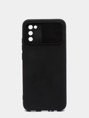 Чехол для Samsung A02s, M02s с защитой камеры, раздвижное окно