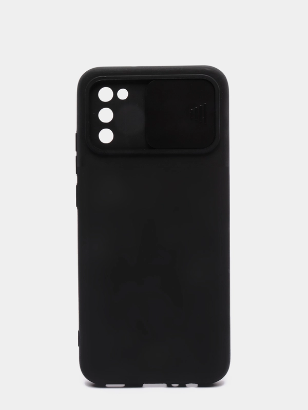 Чехол для Samsung A02s, M02s с защитой камеры, раздвижное окно