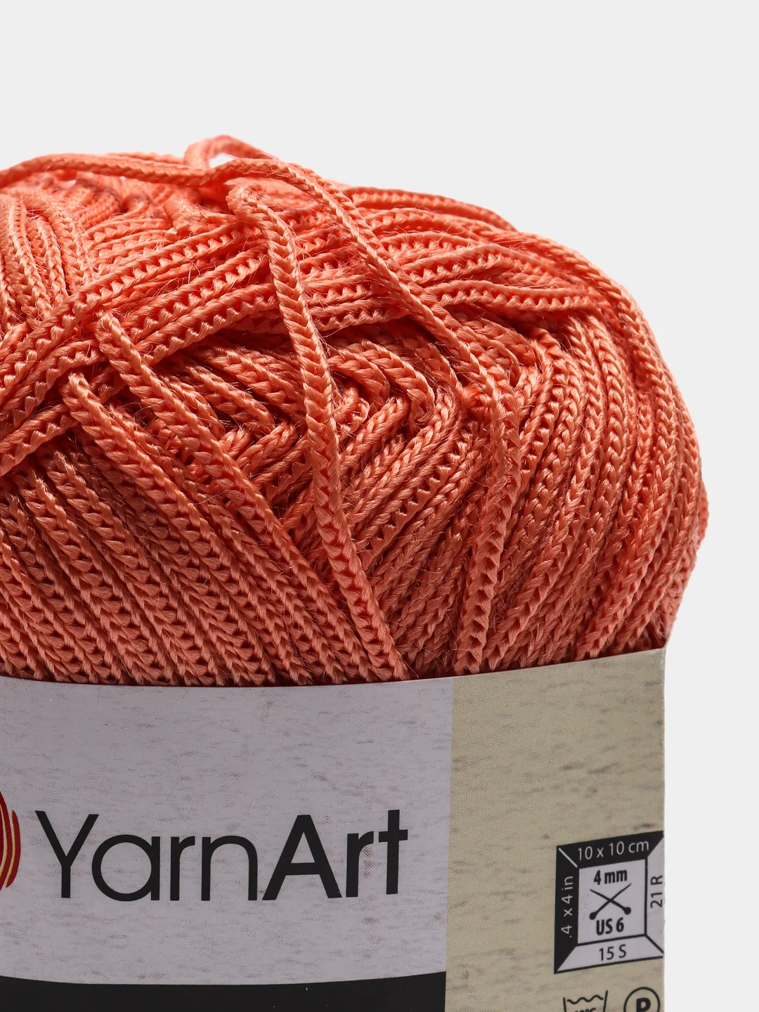 Манго пряжа YarnArt Macrame, шнур полиэфирный для вязания и макраме, полиэстер, 90 г, 130 м, 2мм