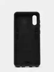 Багровый чехол Samsung A02s, M02 с магнитной пластиной и подставкой
