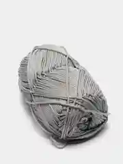 Серебряный пряжа YarnArt Macrame, шнур полиэфирный для вязания и макраме, полиэстер, 90 г, 130 м, 2мм