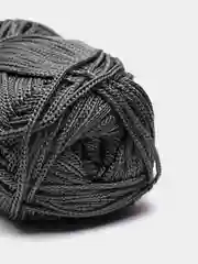 Серый пряжа YarnArt Macrame, шнур полиэфирный для вязания и макраме, полиэстер, 90 г, 130 м, 2мм