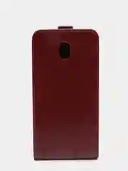 Алый чехол-флип Samsung J7 2017