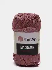 Конфетный пряжа YarnArt Macrame, шнур полиэфирный для вязания и макраме, полиэстер, 90 г, 130 м, 2мм