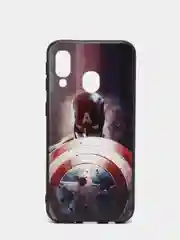 Багровый чехол  SAMSUNG A40