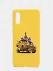 Желтый чехол для Samsung A02 / M02