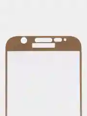 Золотой защитное стекло Samsung S8  / S9 клей по краям