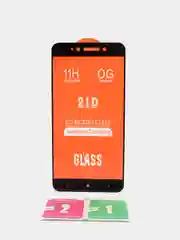 Черный защитное стекло Xiaomi REDMI NOTE 5A  / NOTE 5A PRIME