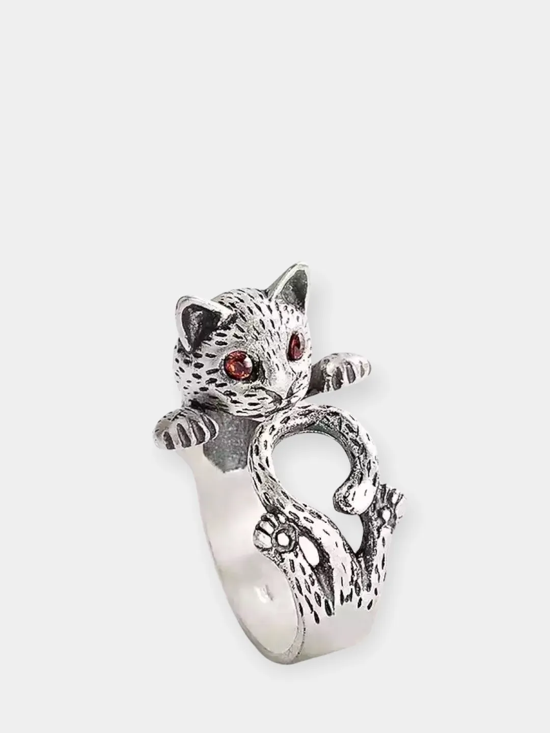 Кольцо с котиком купить по цене 159 ₽ в интернет-магазине KazanExpress