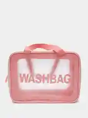 Розовый сумка-косметичка Washbag водонепроницаемая / сумка для душа и бассейна