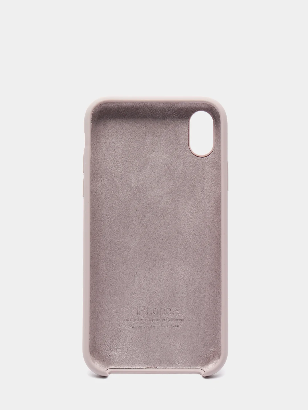 Бежевый чехол Apple iPhone XR силиконовый, Silicone Case