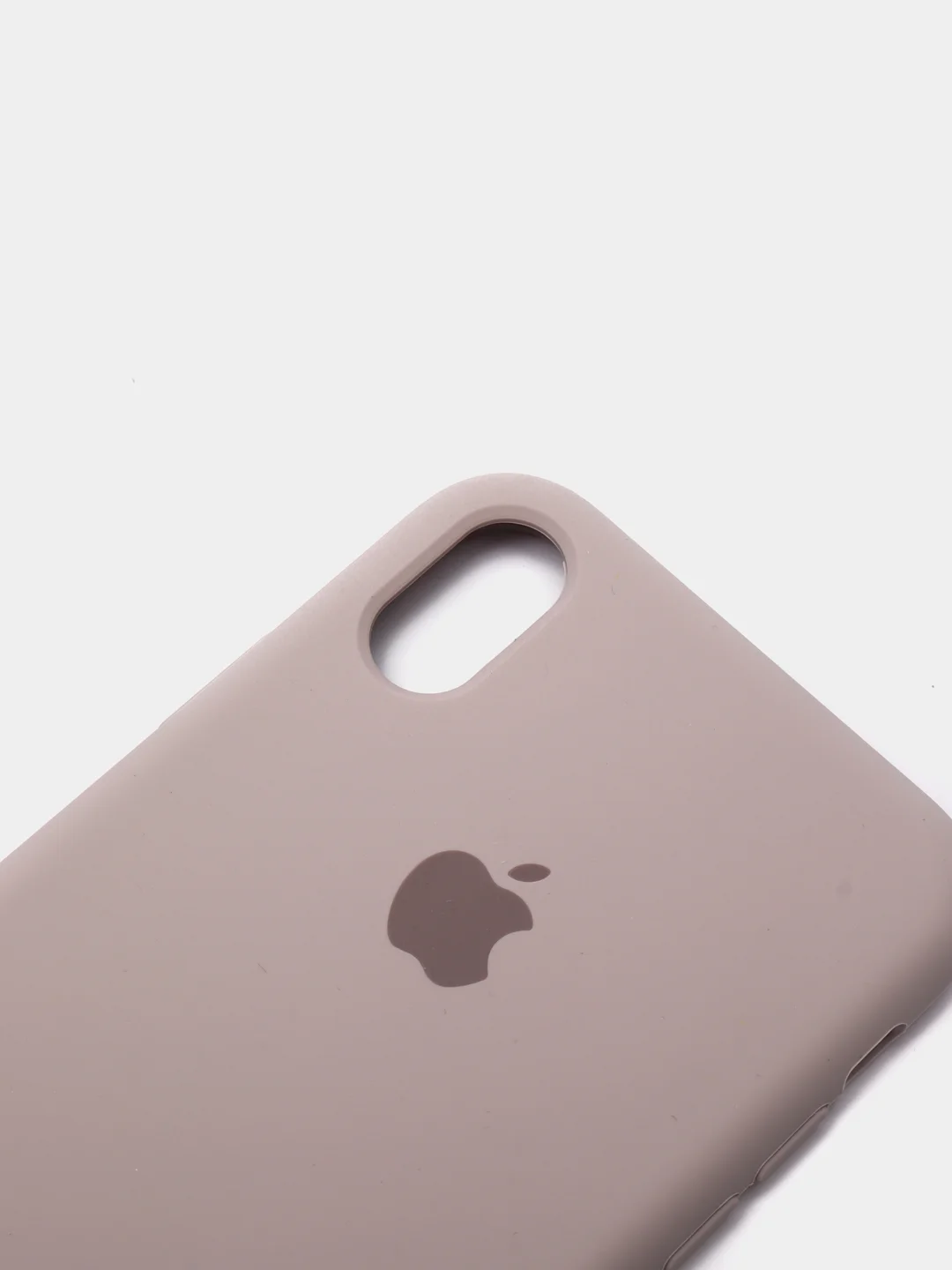 Бежевый чехол Apple iPhone XR силиконовый, Silicone Case