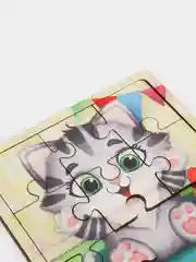 Пазл "Котёнок", 9 деталей