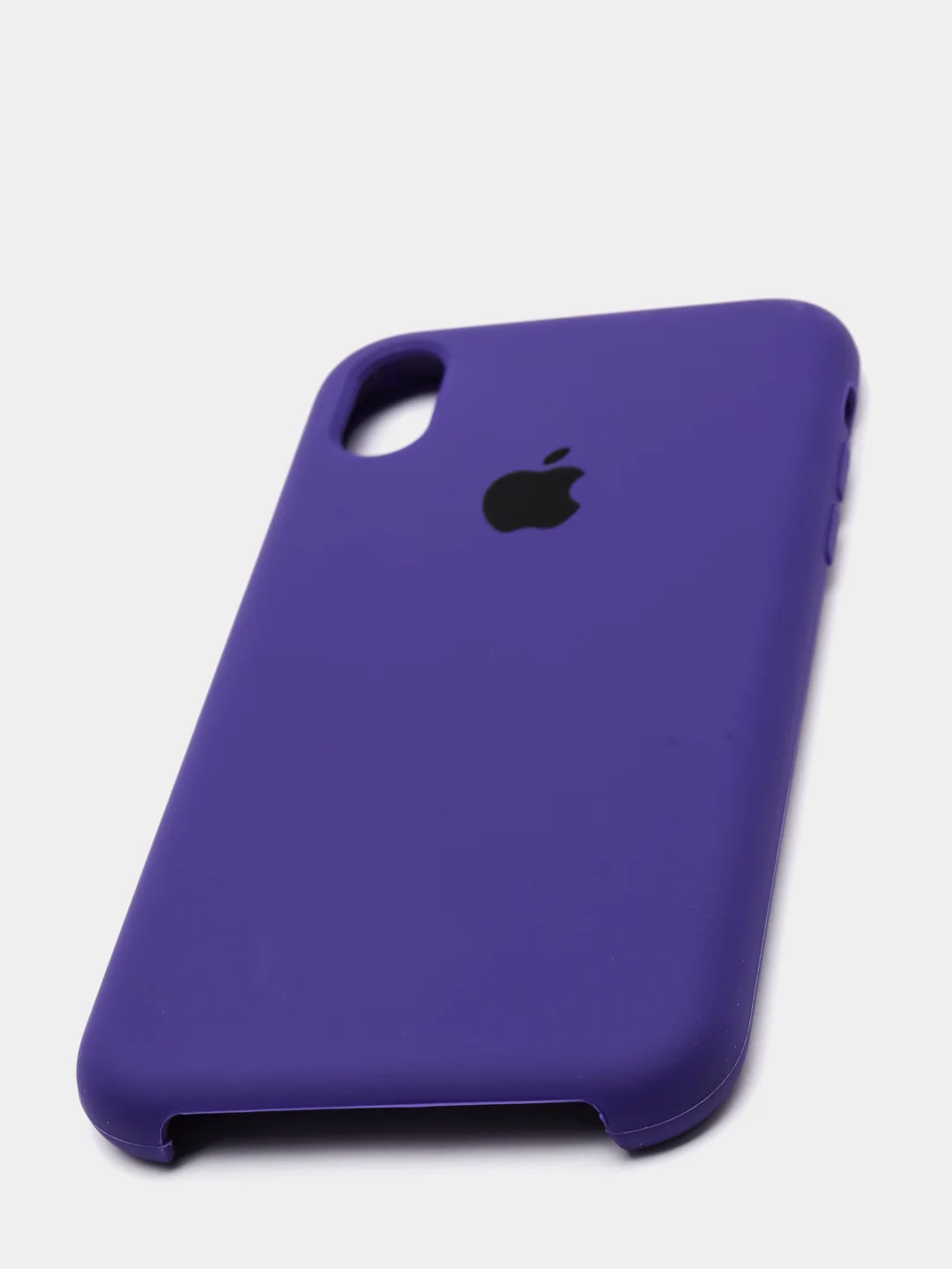 Индиго чехол Apple iPhone XR силиконовый, Silicone Case
