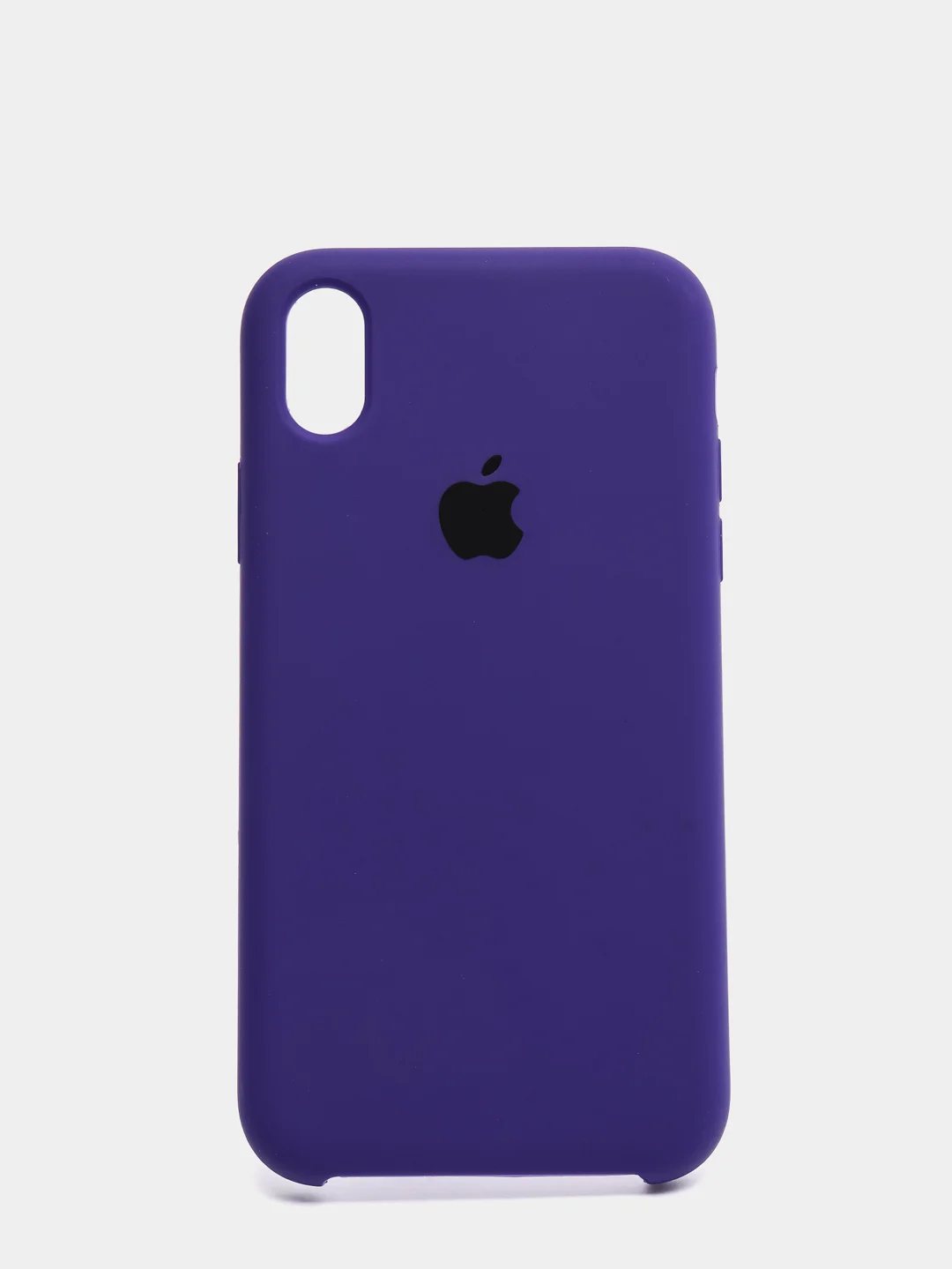 Индиго чехол Apple iPhone XR силиконовый, Silicone Case