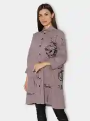 Платье женское "Гранж", какао