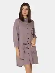 Платье женское "Гранж", какао