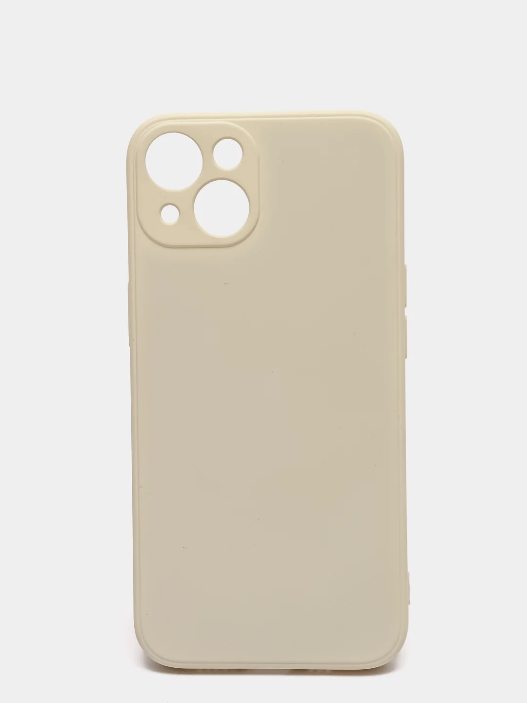 Молочный чехол на айфон (iPhone) 13 / 13 Pro / 13 Pro Max силиконовый про макс