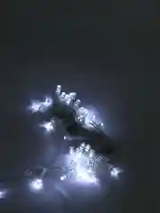 Гирлянда белого цвета  4 м  (LED)  4 режима  светодиодная 220В
