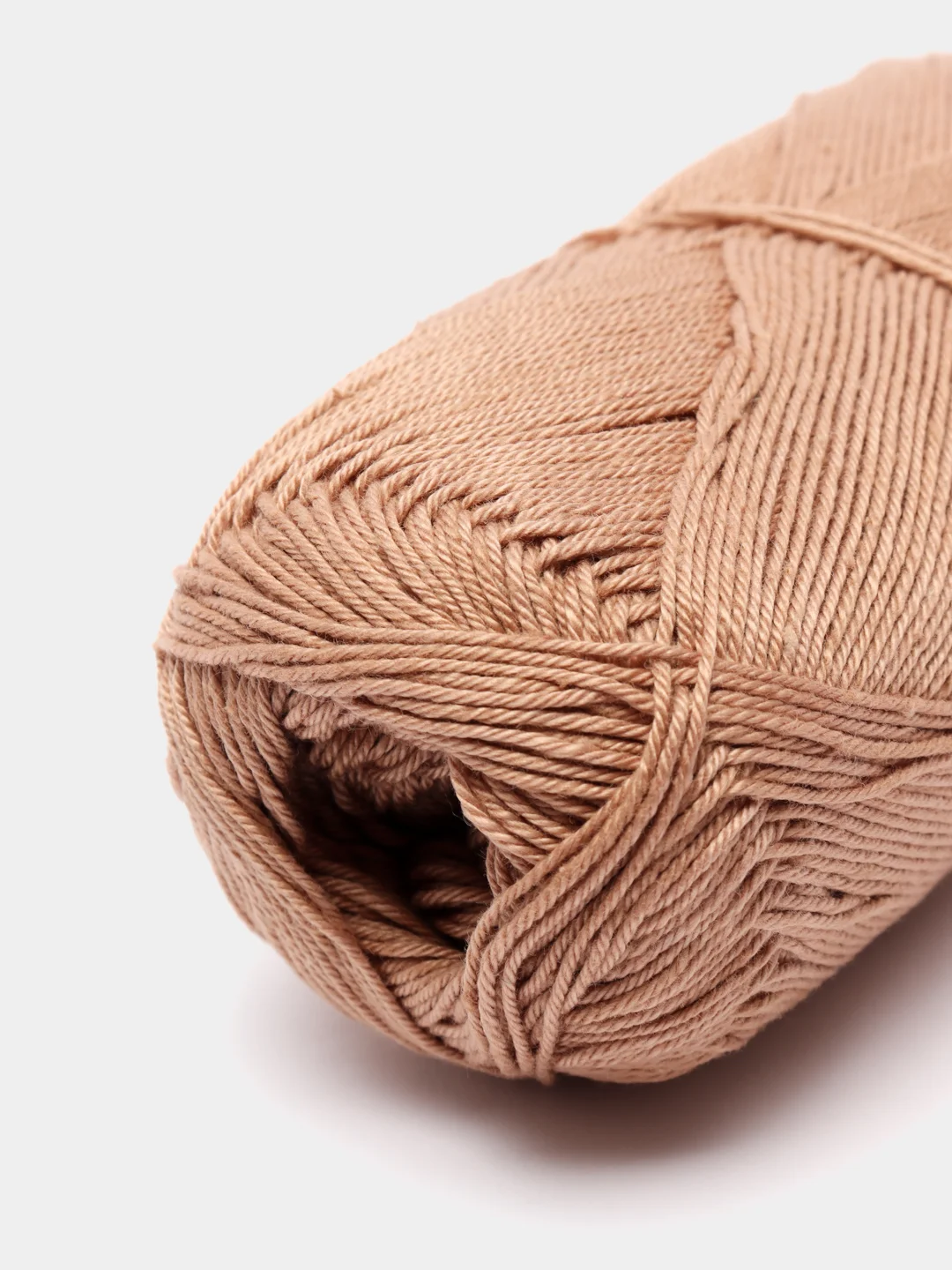 Бежевый меланж пряжа Vita Cotton Coco 100% Мерсеризованный хлопок 50г 240м