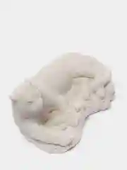 Красный гипсовые фигурки
