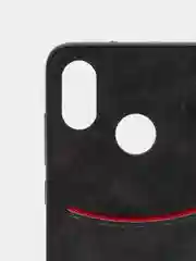 Черный чехол Xiaomi из эко кожи на модели Mi 8 Mi 8 Lite Mi 10 Mi 10 Lite Mi 6X Mi A2