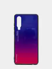 Темно-синий градиентный чехол из закалённого стекла для Honor Huawei 8A,8X,9X,10I,10LITE,P20,P30,8S,Y5