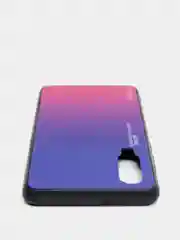 Темно-синий градиентный чехол из закалённого стекла для Honor Huawei 8A,8X,9X,10I,10LITE,P20,P30,8S,Y5
