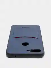 Синий чехол Xiaomi из эко кожи на модели Mi 8 Mi 8 Lite Mi 10 Mi 10 Lite Mi 6X Mi A2