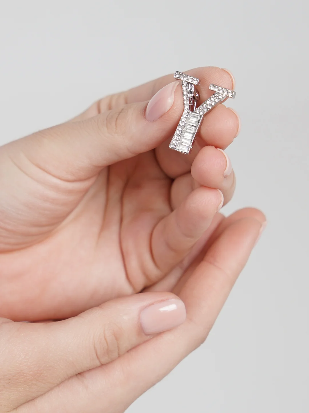 Зелёный хаки брошь на одежду "Fashion Jewerly" / значек на одежду