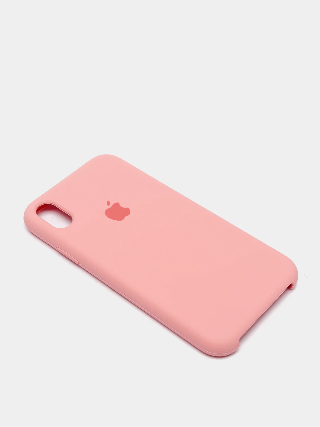 Розовый чехол Apple iPhone XR силиконовый, Silicone Case