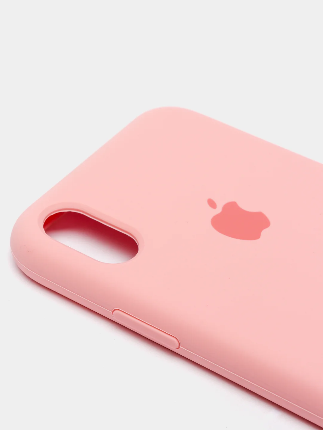 Розовый чехол Apple iPhone XR силиконовый, Silicone Case