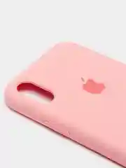 Розовый чехол Apple iPhone XR силиконовый, Silicone Case