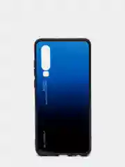Синий градиентный чехол из закалённого стекла для Honor Huawei 8A,8X,9X,10I,10LITE,P20,P30,8S,Y5