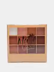 Палетка матовых теней для век DoDo Girl Matte , 12 цветов
