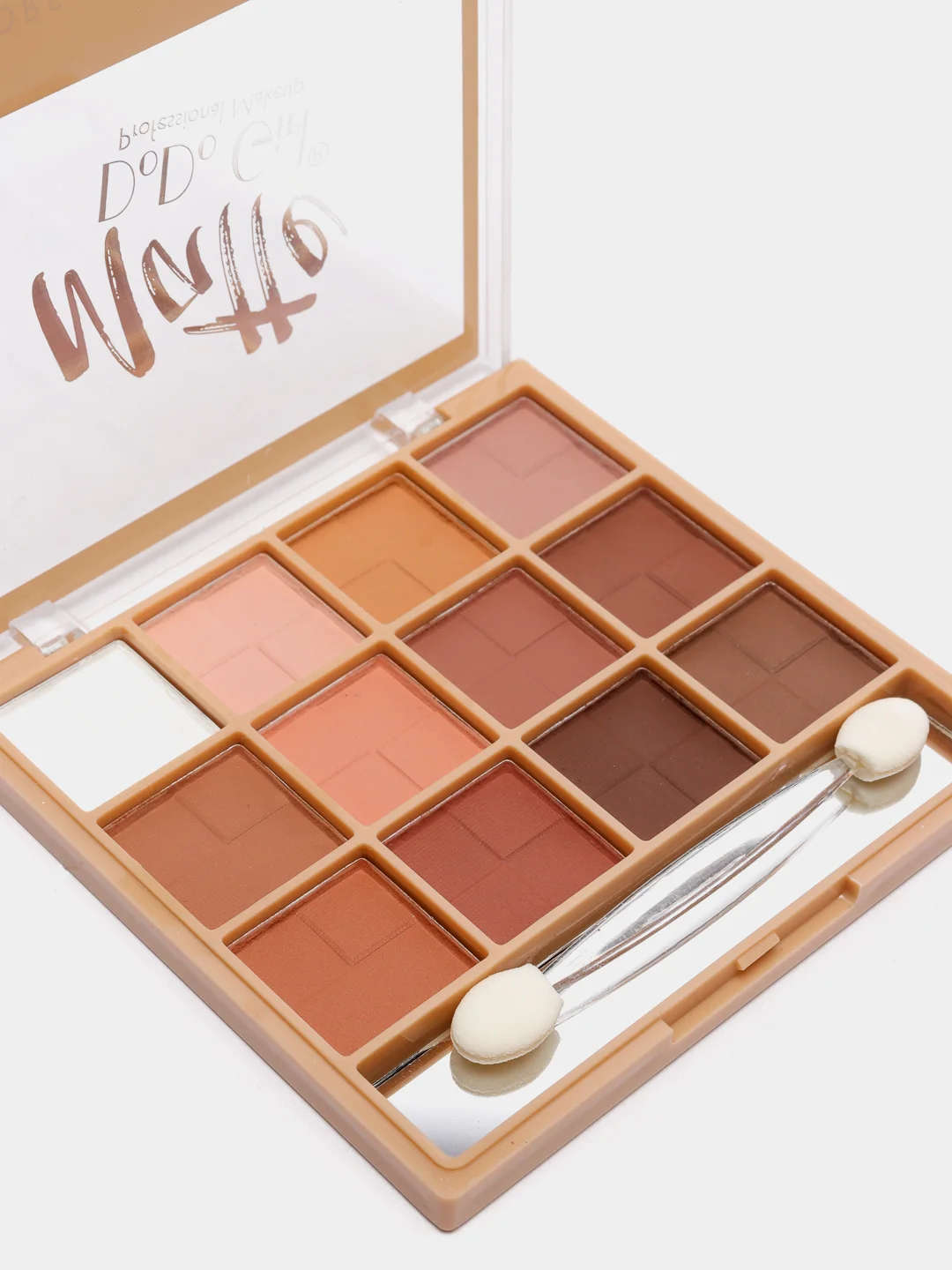 Палетка матовых теней для век DoDo Girl Matte , 12 цветов
