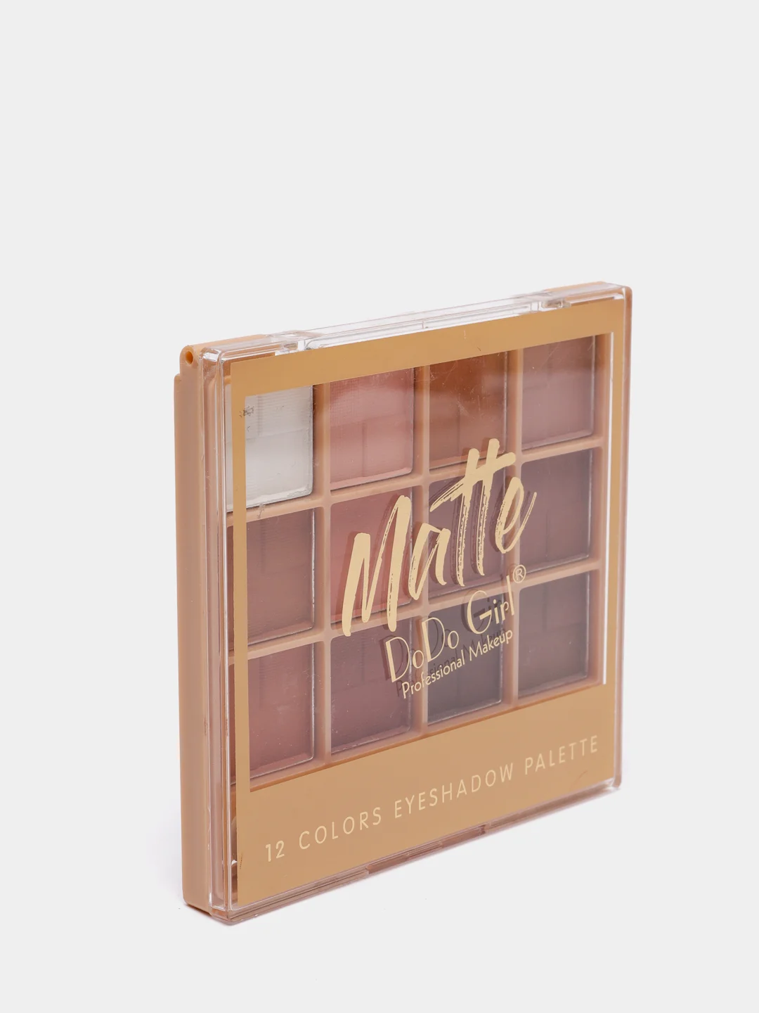 Палетка матовых теней для век DoDo Girl Matte , 12 цветов