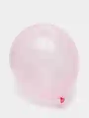 Розовый воздушные шарики, цветы, 1 штука