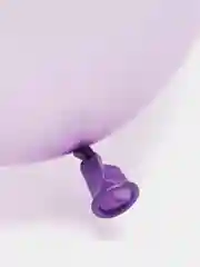 Фиолетовый воздушные шарики, хром, 1 штук
