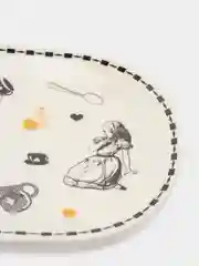 Блюдо овальное "Безумное чаепитие", 33 х 15 см