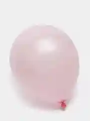 Розовый воздушные шарики, хром, 1 штук