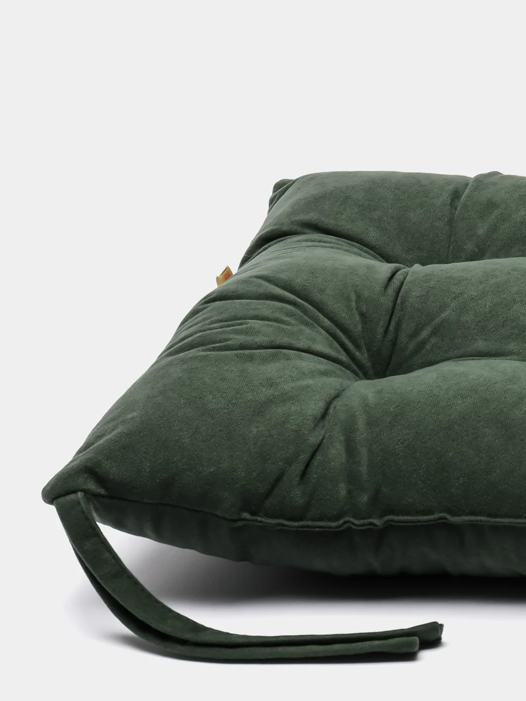 Зеленый подушка на стул Матех Velours, 42 х 41 см